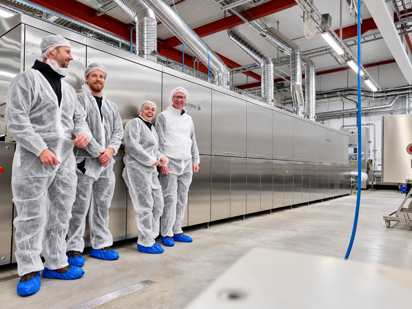 CelsiusFOOD team at the Food Technology Test Center
